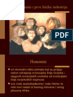 Rani Hominini I Prva Liticka Industrija 2022-23 Paleolitik FFZG