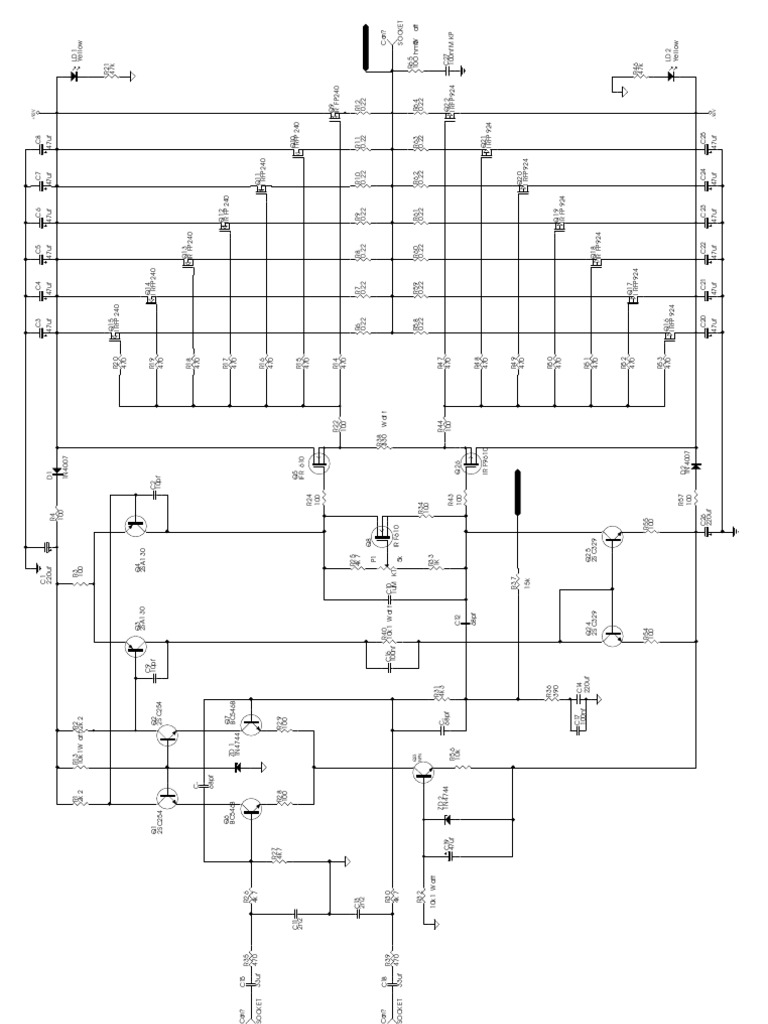AV800 Schemat I PCB | PDF