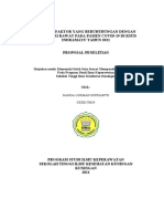 Analisis Faktor Yang Beruhubungan Dengan Lama Hari Rawat Pada Pasien Covid-19 Di Rsud Indramayu Tahun 2021 Proposal Penelitian