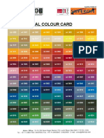 RAL COLOUR CARD