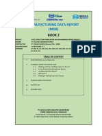 Manufacturing Data Report (MDR) : Book 2