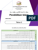 Rekod Transit PBD Pend Islam Tahun 2