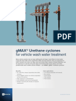 KREBS gMAX Urethane Cyclones For Vehicle Wash Applications