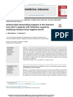 AMS Programs in The ICUs in Patients With Infections Caused by MDR GNB