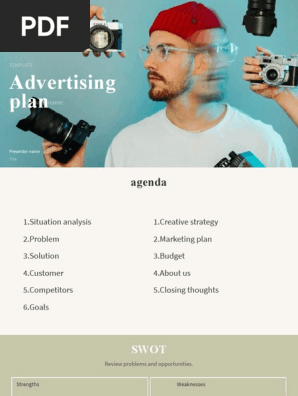 Advertising Plan Template