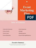 Event Marketing Plan Template