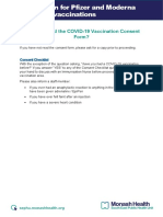 COVID-19 Vaccine Info for Pfizer and Moderna Recipients
