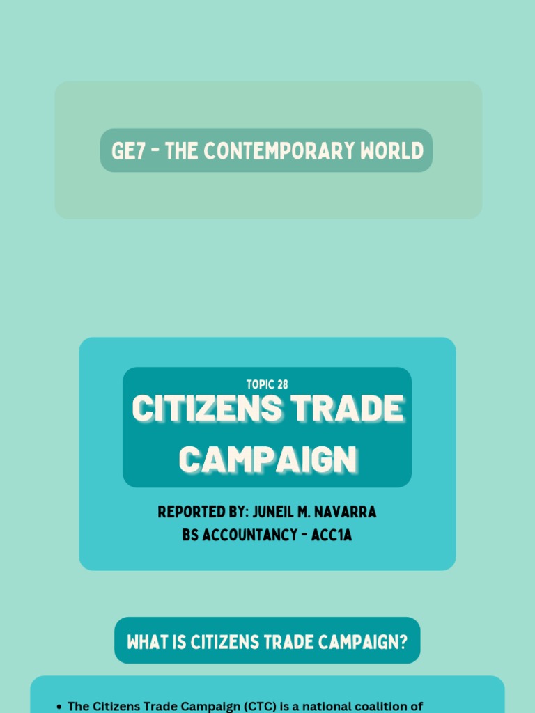 Contemporary world report pdf north american free trade agreement