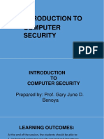 Lesson 1 - 2 Introduction To Computer Security