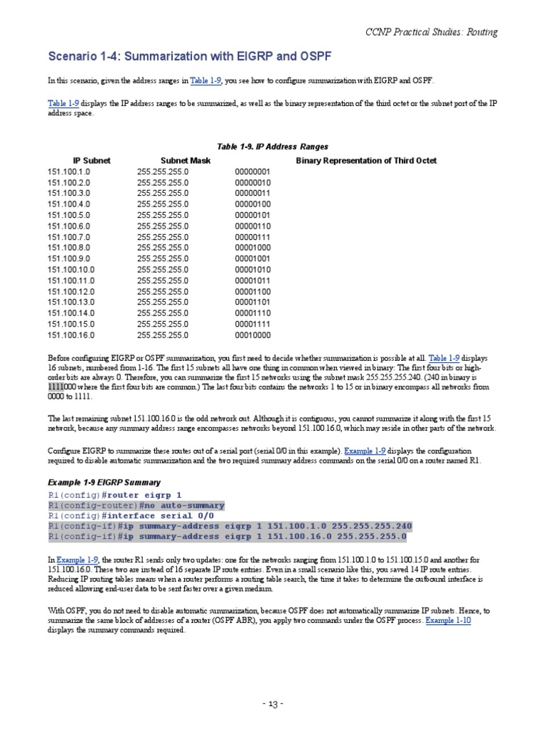 Ip 13 | PDF | Router (Computing) | Ip Address