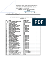 Daftar Hadir Pelatihan Apar