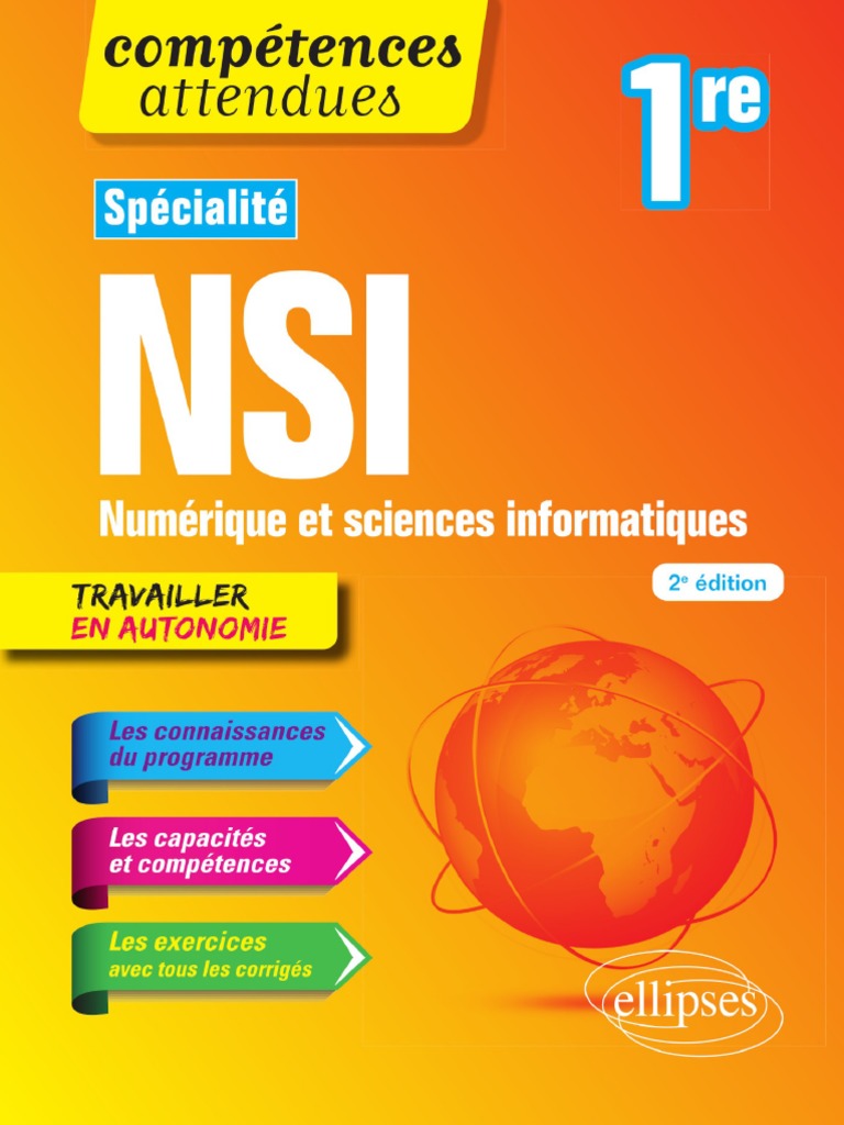Spécialité NSI - Première - 2e Édition | PDF | Python (Langage de ...