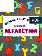 Sequência - Alfabeto e Sua Ordem