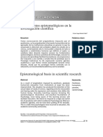 Martel. Fundamentos Epistemológicos en La Investigación Científica 2016