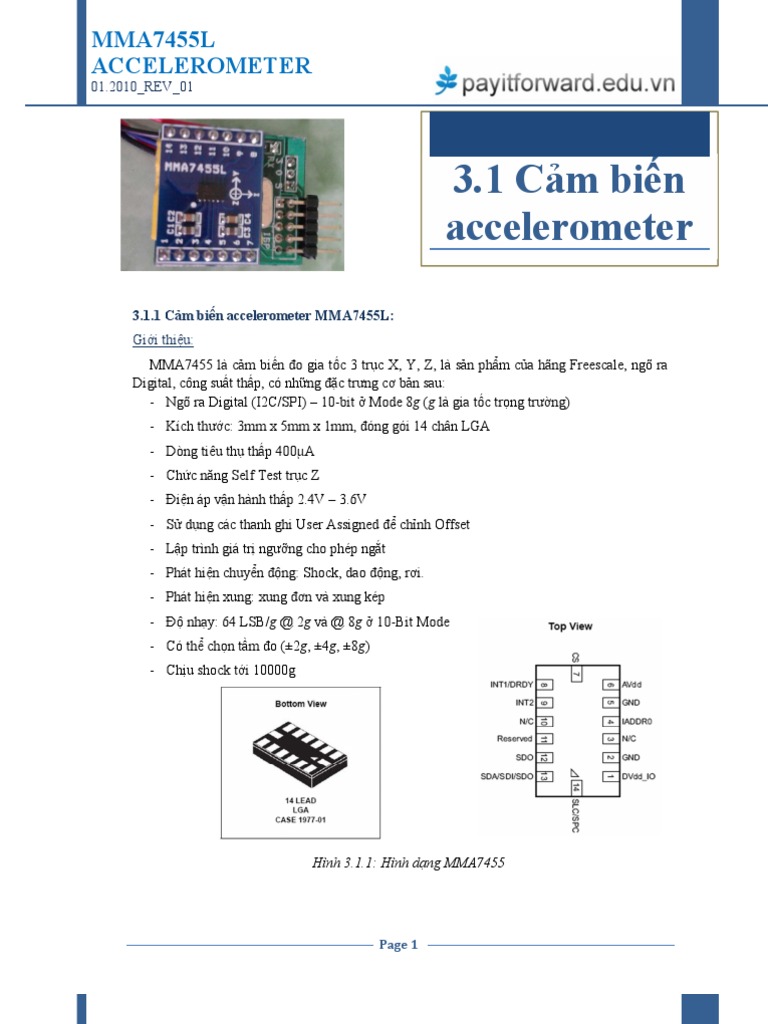 Accelerometer | PDF
