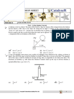 Advanced Revision Sheet: Physics