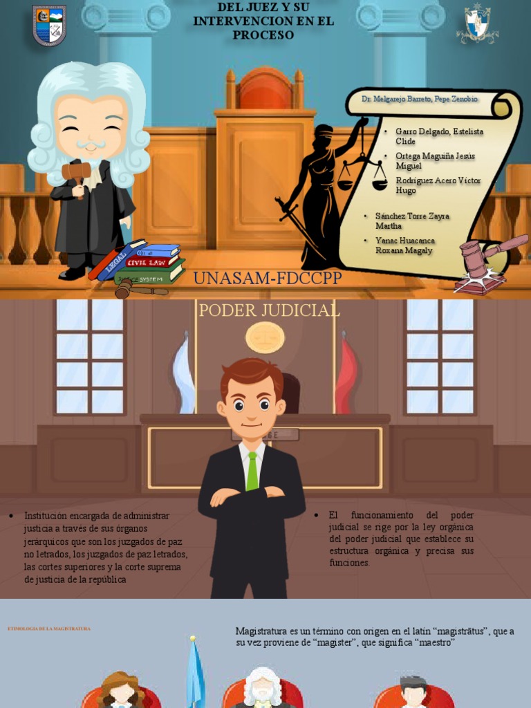 Principios Procesales Relativos A La Funcion Del Juez | PDF | Ley ...