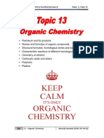 13 Organic Chemistry P4 MS