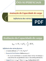 3.sapata Rasa - Capacidade de Carga-Fatores