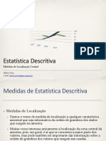03 - Estat - Estatística Descritiva - Medidas de Localização Central