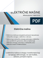 ELEKTRIČNE MAŠINE Prezentacija 2023