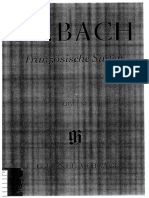 Bach - Suite Francese Nâ°5 - PF - G.Henle