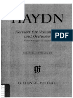 Haydn - Cto Per VCL Do Magg - VCL PF - G.henle