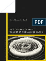 (Bloomsbury Classical Studies Monographs) Sean Alexander Gurd - The Origins of Music Theory in The Age of Plato-Bloomsbury Academic (2020)