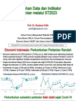 BPS-Data Dan Indikator Pertanian Melalui ST2023