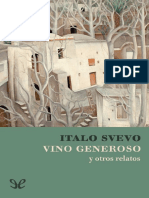 Vino Generoso y Otros Relatos - Italo Svevo