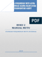 Buku 2 Spmi Stai Al Musaddadiyah Garut