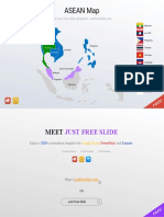 ASEAN Map For PowerPoint