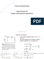 Slide Exp. 7 - Cargas e Desc. De Capacitores