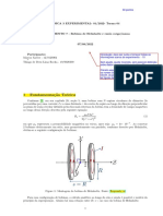 Relatório Física Experimental