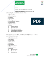 Guía de Anatomía, Aorta Abdominal.
