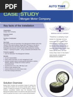 Morgan Motor Company Case Study