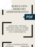 Introducción al Derecho Administrativo