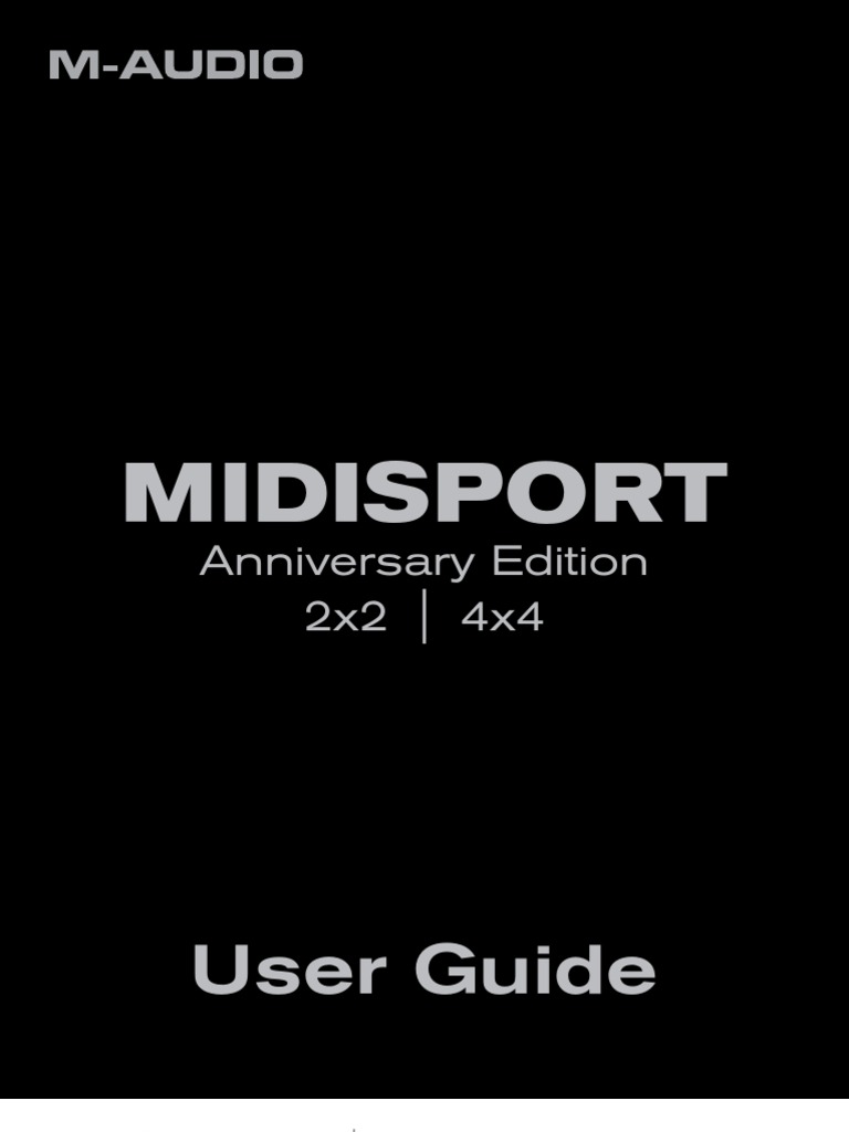 I Need M Audio Usb Midisport 2x2 Driver For Mac