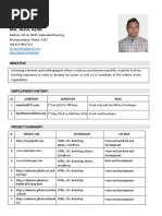 Resume of Aliul Azim