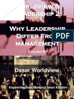 1b Worldview 2 - Leadership Management