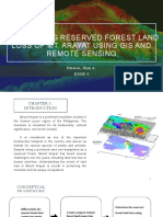 Determining Reserved Forest Land Loss in Mt. Arayat Using GIS and Remote Sensing