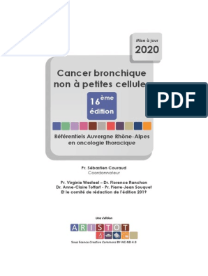 Referetiel AURA CBNPC 2020 VDEF | PDF | Cancer du poumon ...