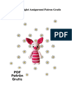 Peluche de Piglet Amigurumi Patron Gratis PDF