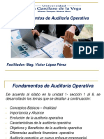 Auditoria Operativa Unidad I