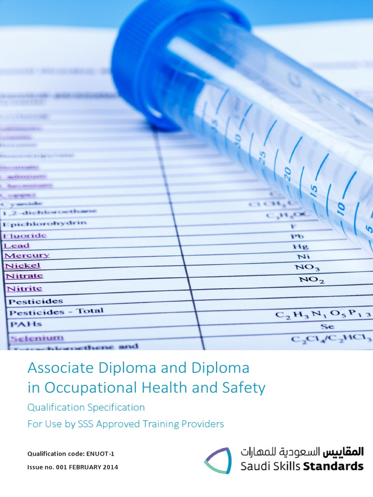 Occupational Health and Safety Qualification RELEASE 170214 PDF