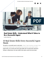 What Skills Do You Need To Be A Real Estate Agent by The CE Shop