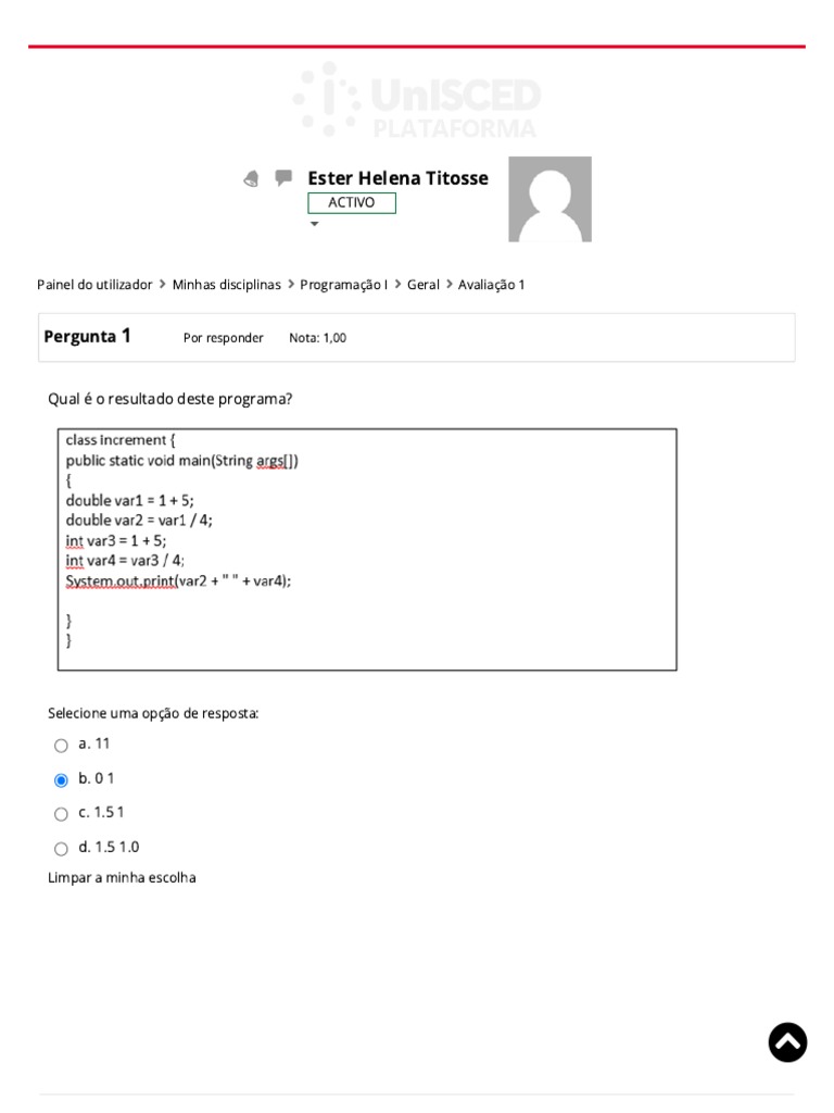 Implementação de Código em Java | PDF | Classe (programação de ...