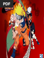 Manual Ultimate Naruto 3 D T