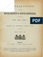 Transactions of the Royal Society of South Australia language analysis