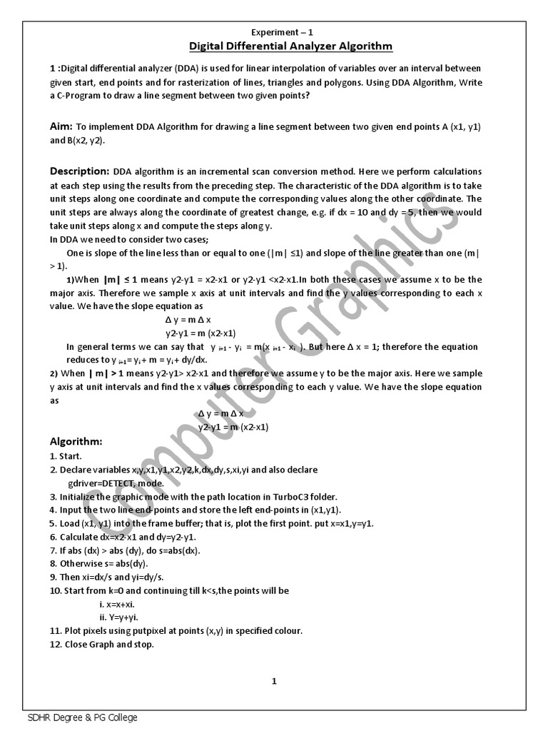 Implementing midpoint circle generation algorithm a c program to